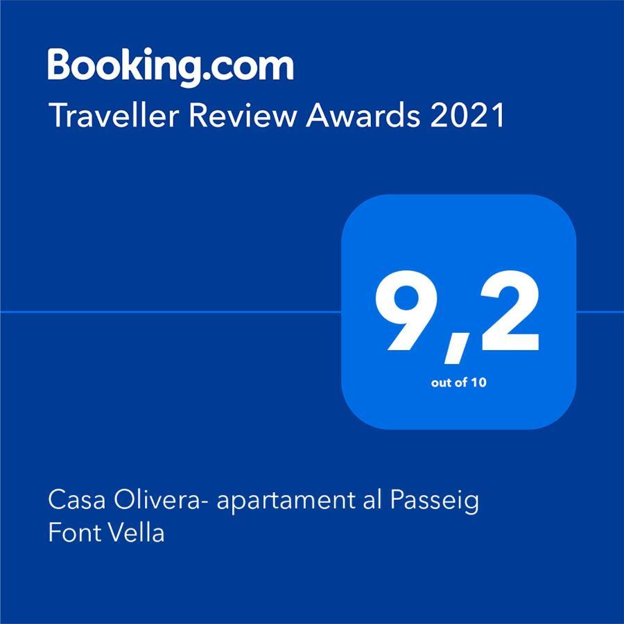 Casa Olivera- Apartament Al Passeig Font Vella Sant Hilari Sacalm Zewnętrze zdjęcie